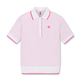 Rib Collar Polo | Women