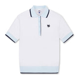Rib Collar Polo | Women