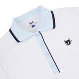 Rib Collar Polo | Women
