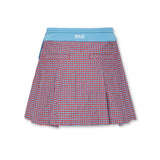 Micro Check Skirt Pants | Women