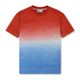 Tie-dye Embroidery SS Crewneck Top | Women