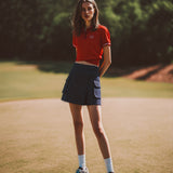 Mesh Jersey SS Polo | Women