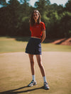 Mesh Jersey SS Polo | Women