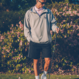 Half Zip Jersey Hoodie | Men