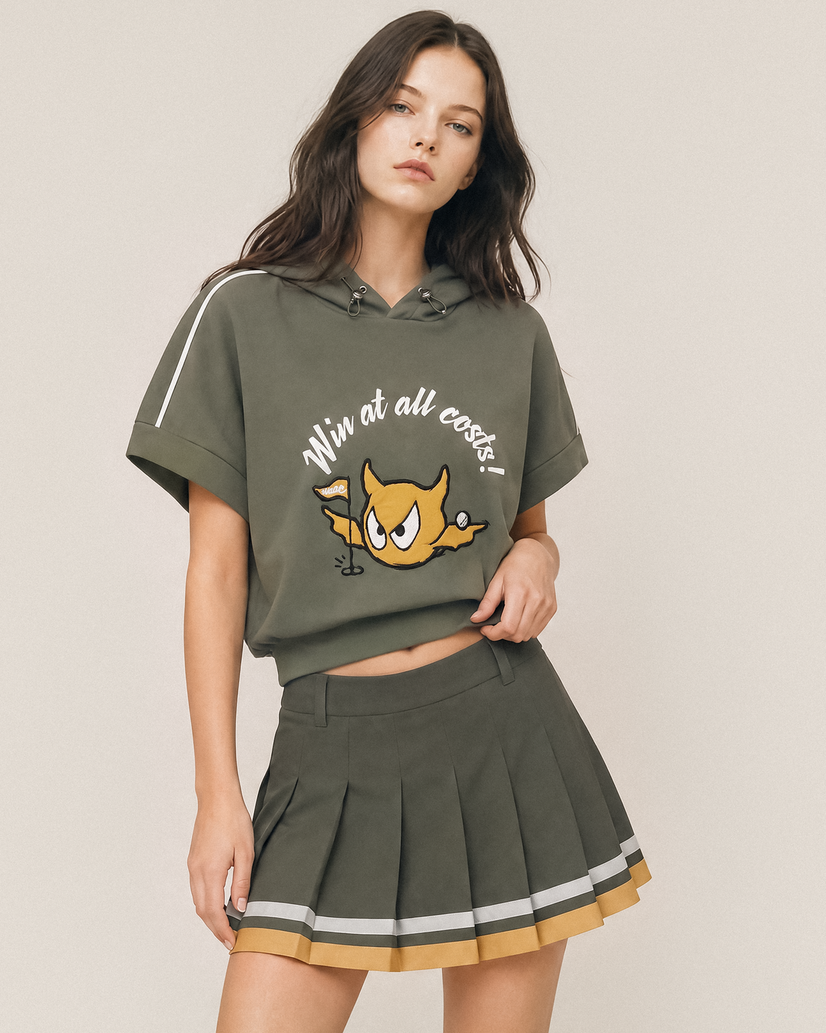 Color Tipping Pleat Skort | Women – WAAC GOLF
