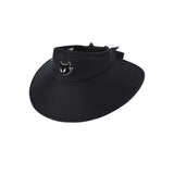 Women Ribbon Wide Visor | Women