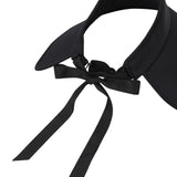 Women Ribbon Wide Visor | Women