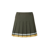 Color Tipping Pleat Skort | Women