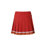 Color Tipping Pleat Skort | Women