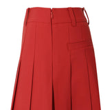 Color Tipping Pleat Skort | Women