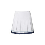 Color Tipping Pleat Skort | Women