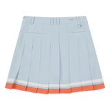 Color Tipping Pleats Skort | Women