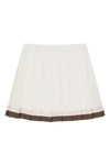 Color Tipping Pleats Skort | Women