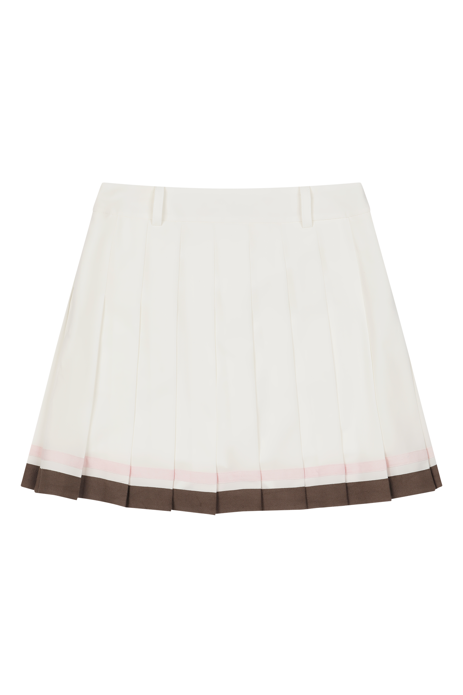 Color Tipping Pleats Skort | Women