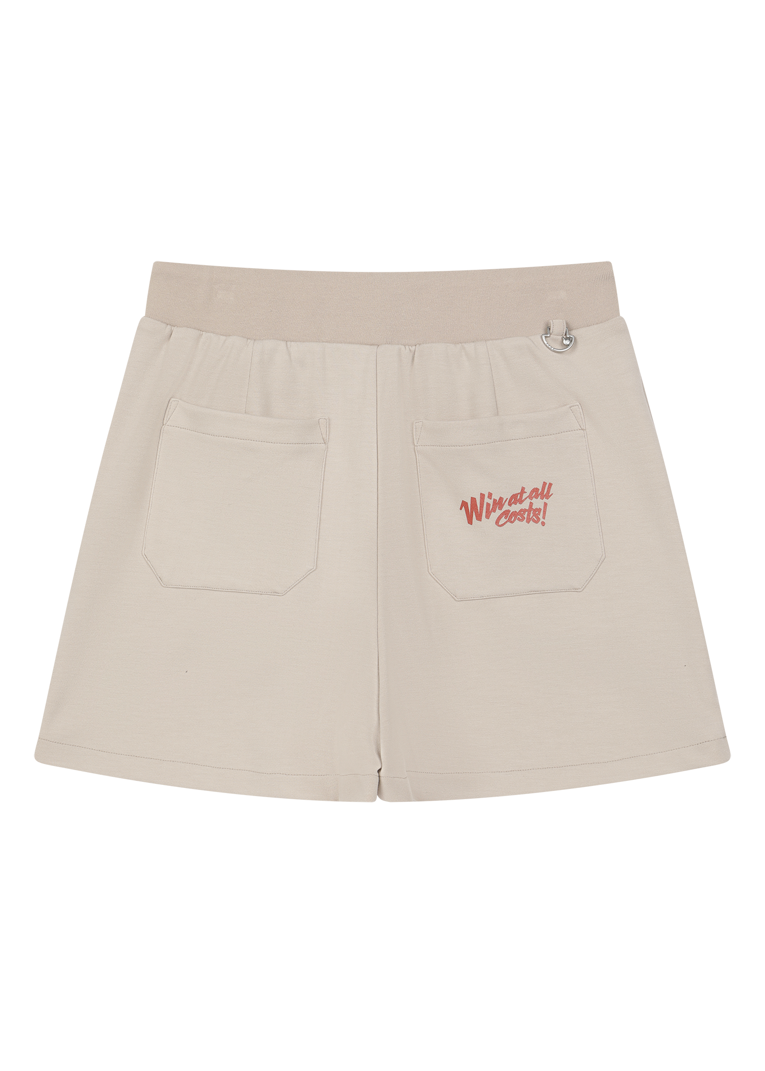 Wrap-over front panel for a clean layered look
Clean waistband with a basic drawstring
Relaxed silhouette for easy movement.