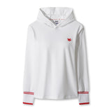 Slogan Jersey Hoodie | Women