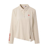 Slit Hem Polo | Women