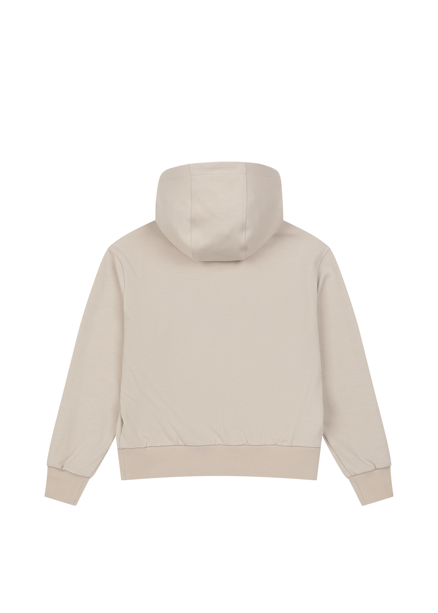 Cropped jersey zip-up hoodie with a clean silhouette
Front WAACKY logo detail
Sleeve slogan graphic for a subtle accent