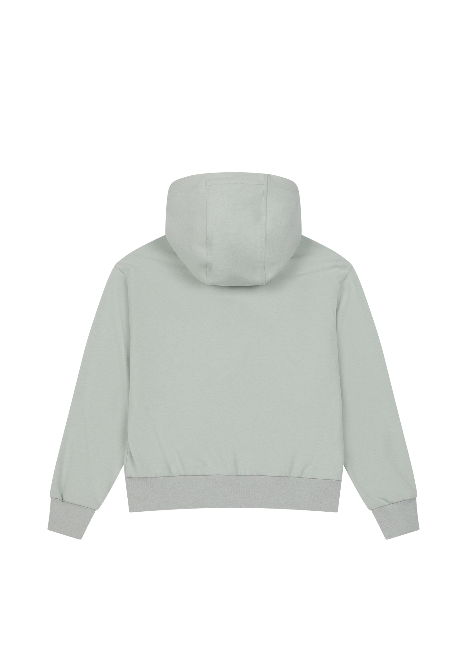 Cropped jersey zip-up hoodie with a clean silhouette
Front WAACKY logo detail
Sleeve slogan graphic for a subtle accent