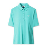 Essential Rib Jersey Polo | Women