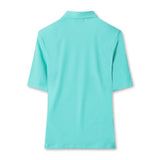 Essential Rib Jersey Polo | Women