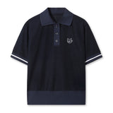 Mesh Jersey SS Polo | Women