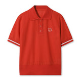 Mesh Jersey SS Polo | Women