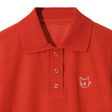 Mesh Jersey SS Polo | Women