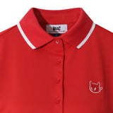 Rib Collar WAACKY Polo | Women