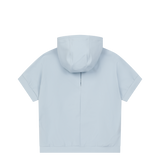 Short-sleeve hoodie with WAACKY flag graphics
Front and back logo artwork
Relaxed silhouette for everyday wear