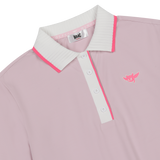 Rib Collar Polo | Women