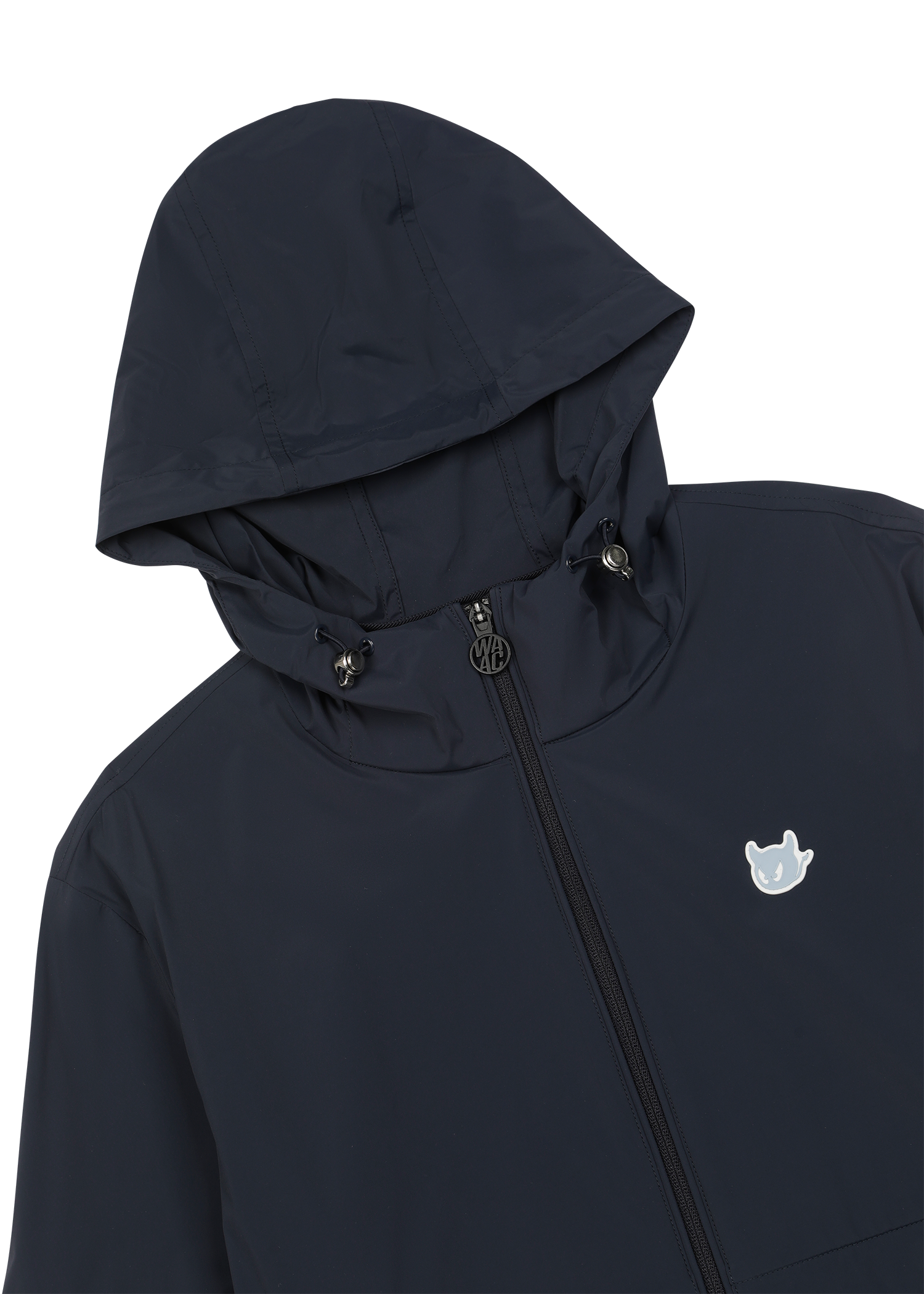Lightweight zip up hoodie
Detachable sleeve design for flexible wear
Front WAACKY logo and sleeve graphic detail
