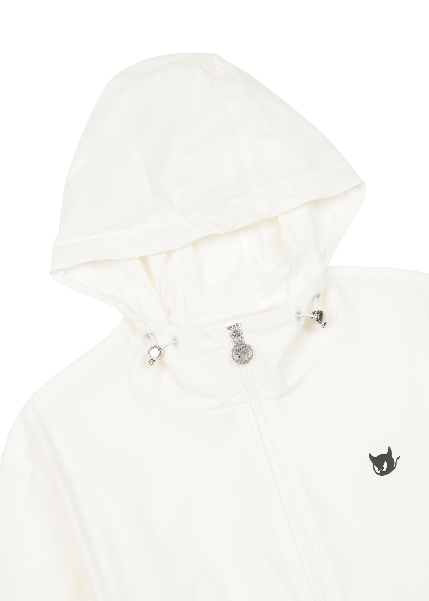 Lightweight zip up hoodie
Detachable sleeve design for flexible wear
Front WAACKY logo and sleeve graphic detail