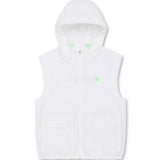 Zip-up Hoodie Vest | Women