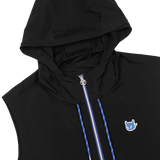 Sleeveless Zip Hoodie | Women