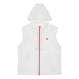 Sleeveless Zip Hoodie | Women