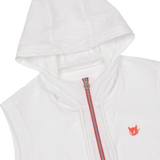 Sleeveless Zip Hoodie | Women