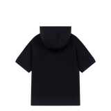 Short Sleeve Zip-Up Hoodie | Women