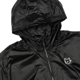 Short Sleeve String Zip Up Hoodie | Women