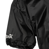 Short Sleeve String Zip Up Hoodie | Women