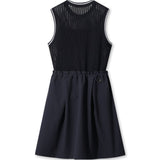 Mesh Knit Dress | Women