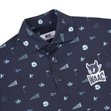 WAAC GG Flag Motif Polo | Men