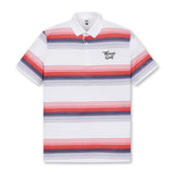 Stripe Pattern Short Sleeve Polo  | Men