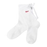 Metal WAACKY Ribbon Socks | Women