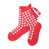 Check Ribbon Socks | Women