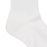 Color 3-pack Socks
Mid-length socks with contrast stripe detail
Simple logo lettering on the cuff
Comes as a three-color pack