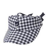 High Top Check Visor | Women