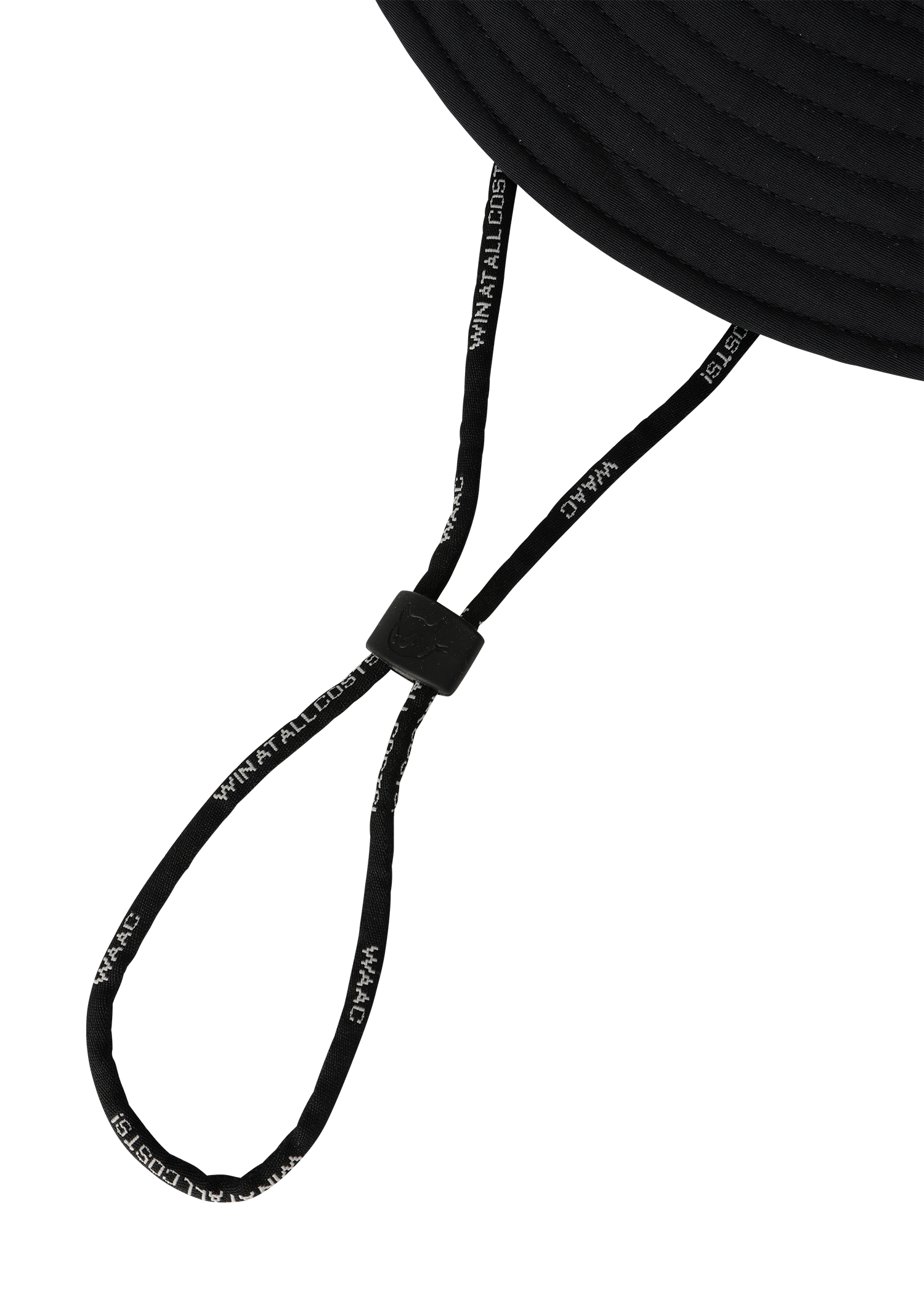 Snapback Bucket Hat
Bucket hat with a snapback-style adjustable back
Front WAACKY emblem detail
Chin strap for a secure and easy fit