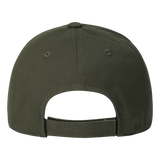 Curved-brim cap with a bold front slogan embroidery
Textured panel design adds a simple accent
Adjustable back strap for a comfortable fit