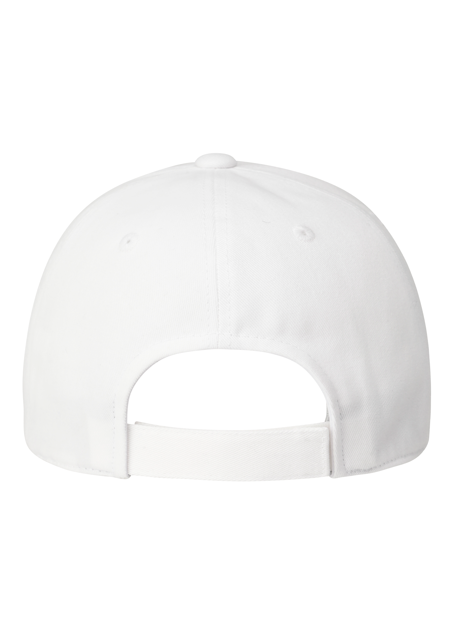 Curved-brim cap with a bold front slogan embroidery
Textured panel design adds a simple accent
Adjustable back strap for a comfortable fit
